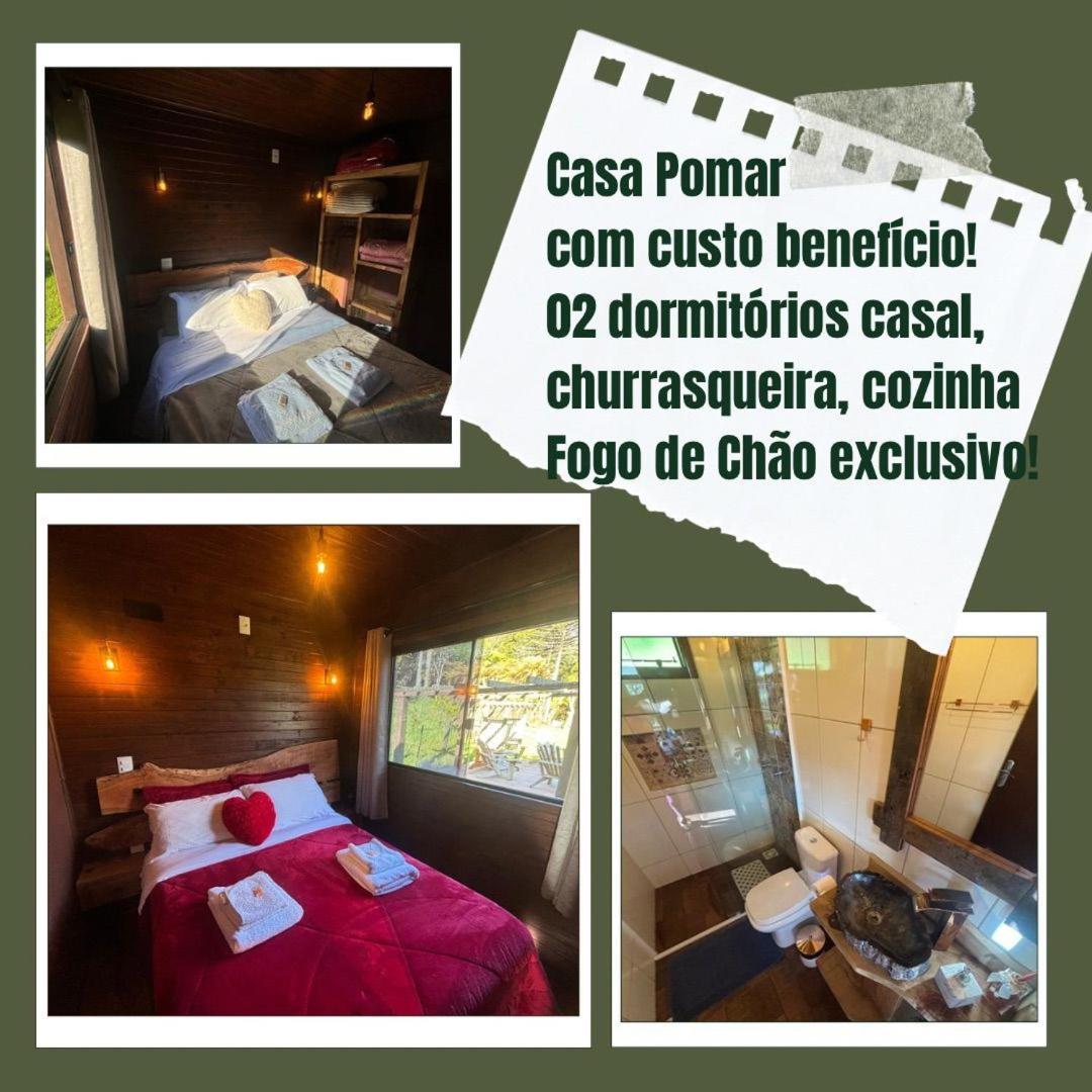 Casas Rainha Da Serra 02 Dorm Casal E Cozinha Урубісі Екстер'єр фото